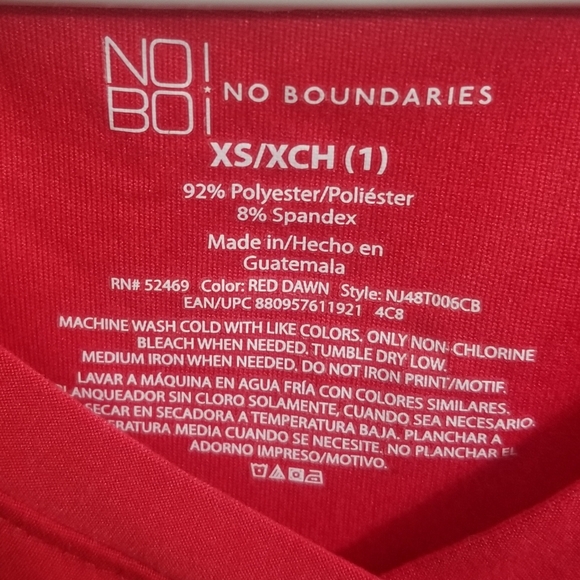 EUC long sleeve red shirt - Picture 2 of 3